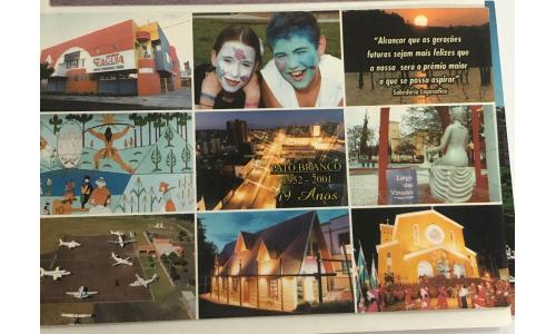 Cart�o Postal Brasil Parana Pato Branco 2001